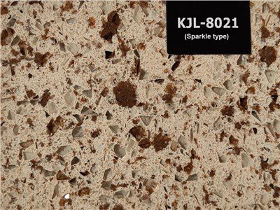 Multi Color Mousserende Quartz Stone Slab